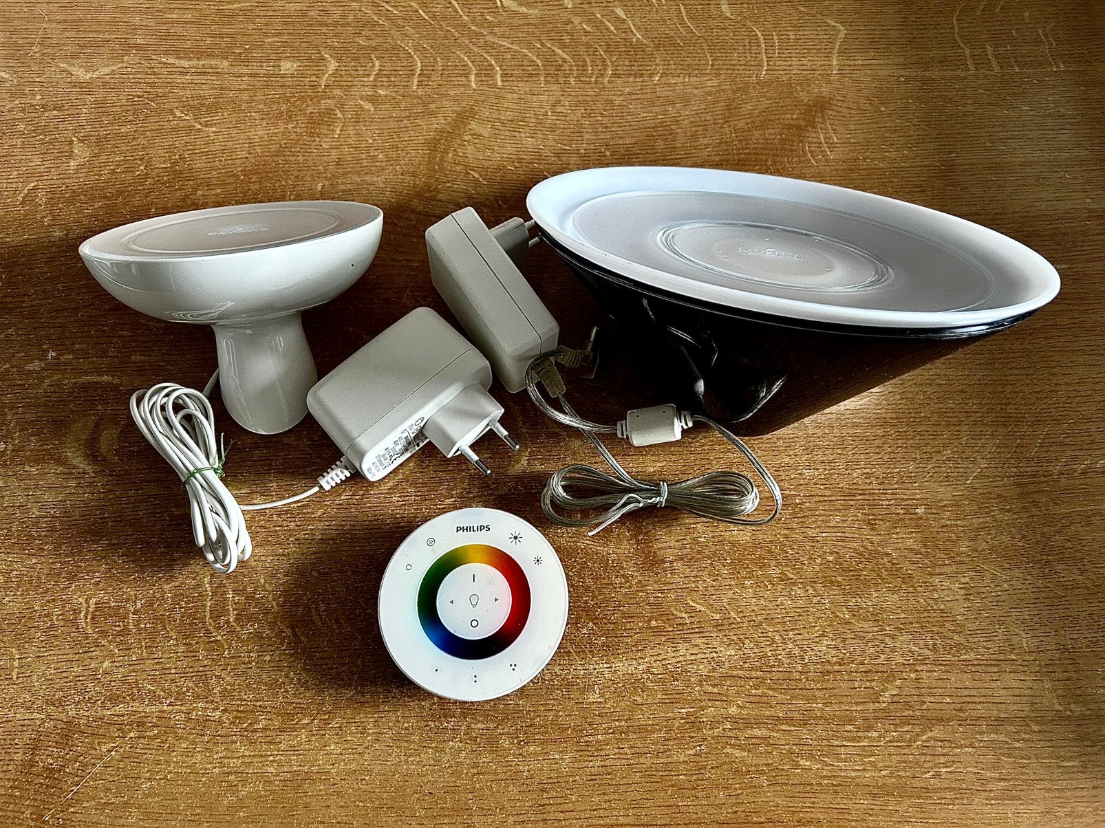 2 Philips LivingColors lampen met afstandsbediening, Ophalen of Verzenden, Zo goed als nieuw