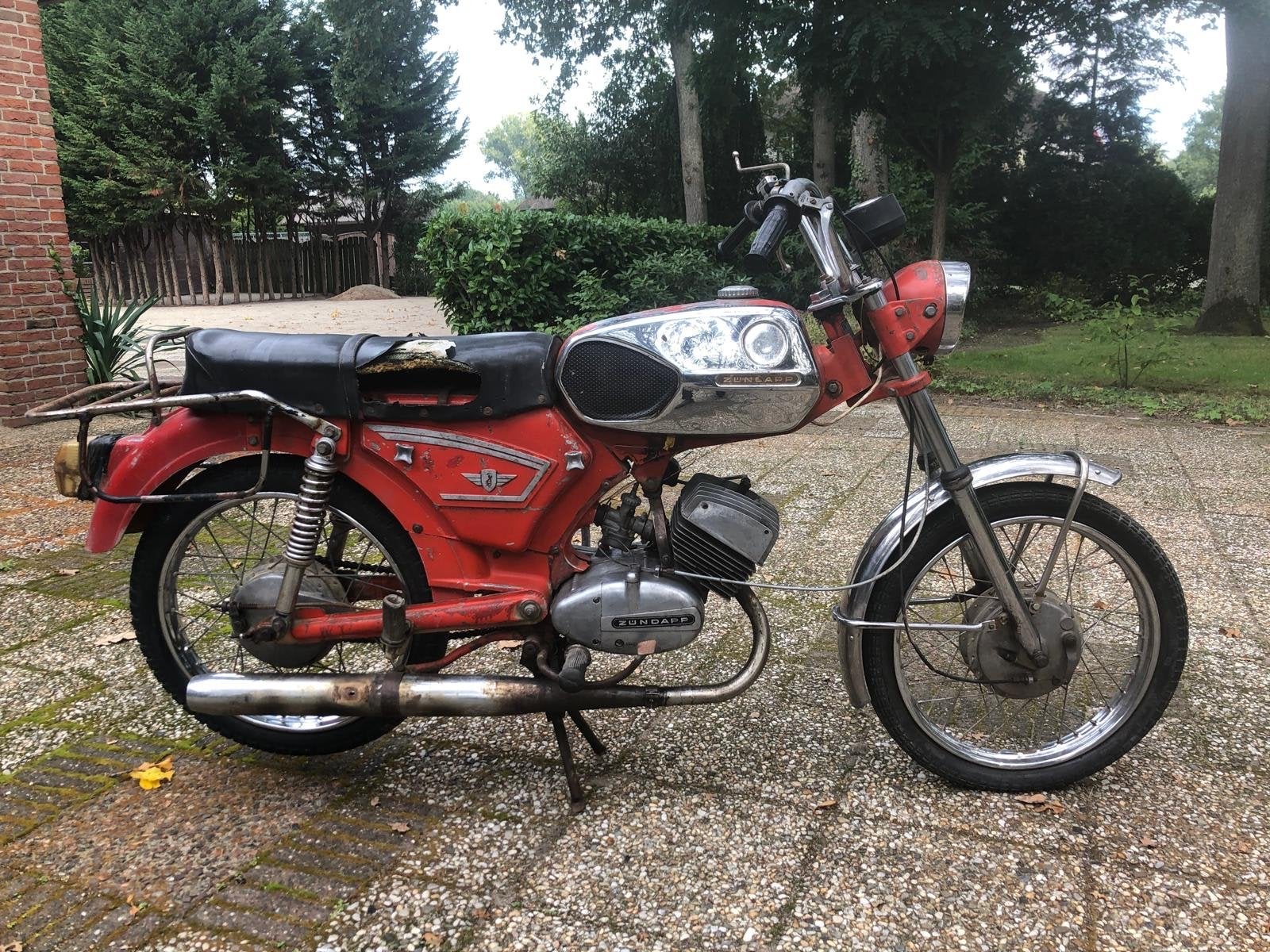 Zundapp KS50 Cross Type 517-51 - Restauratieproject, Ophalen, Gebruikt, KS50