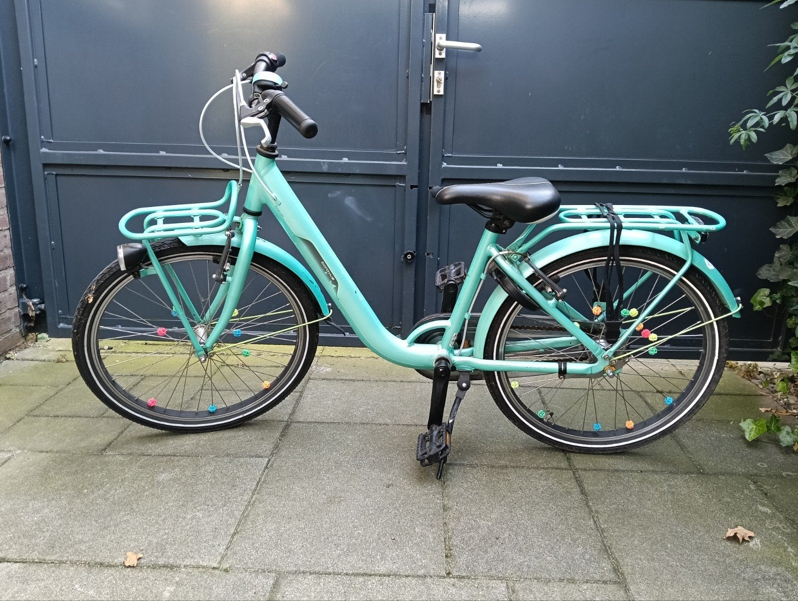 Batavus STAR meisjesfiets 22 inch, Ophalen, Gebruikt, Velgrem, Versnellingen