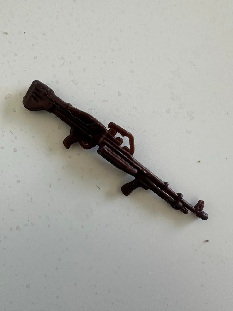 Miniatuur geweer speelgoed - Bruin plastic, Verzenden, Gebruikt