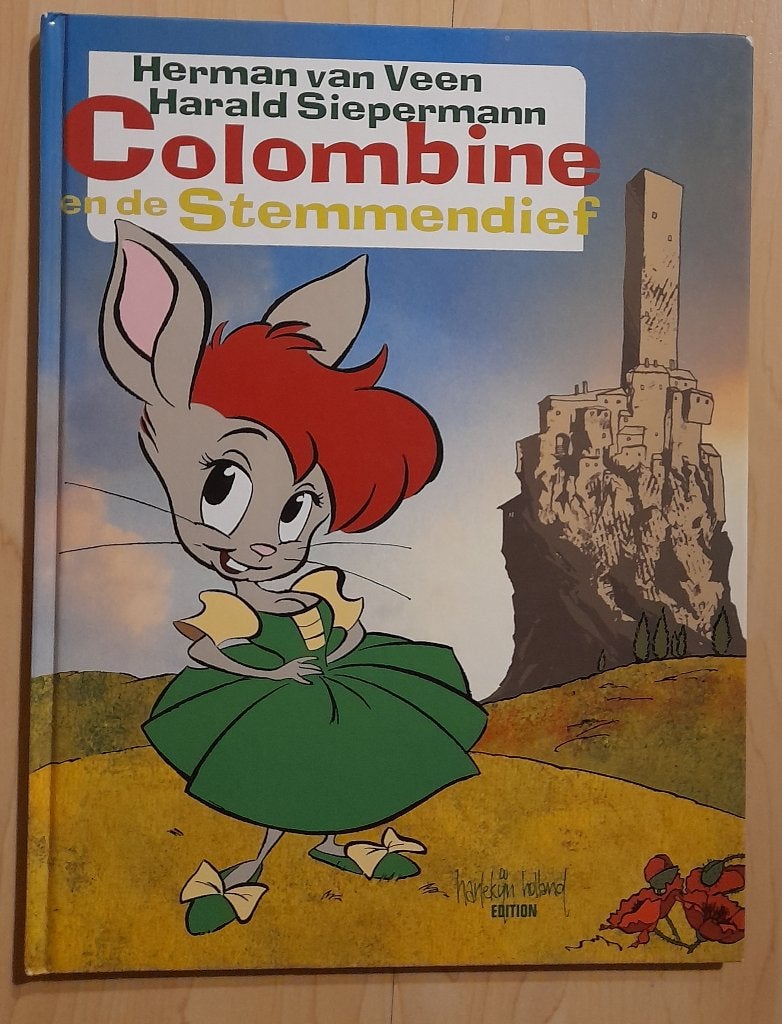 COLOMBINE EN DE STEMMENDIEF   Herman van Veen, Ophalen of Verzenden, Zo goed als nieuw, Fictie algemeen
