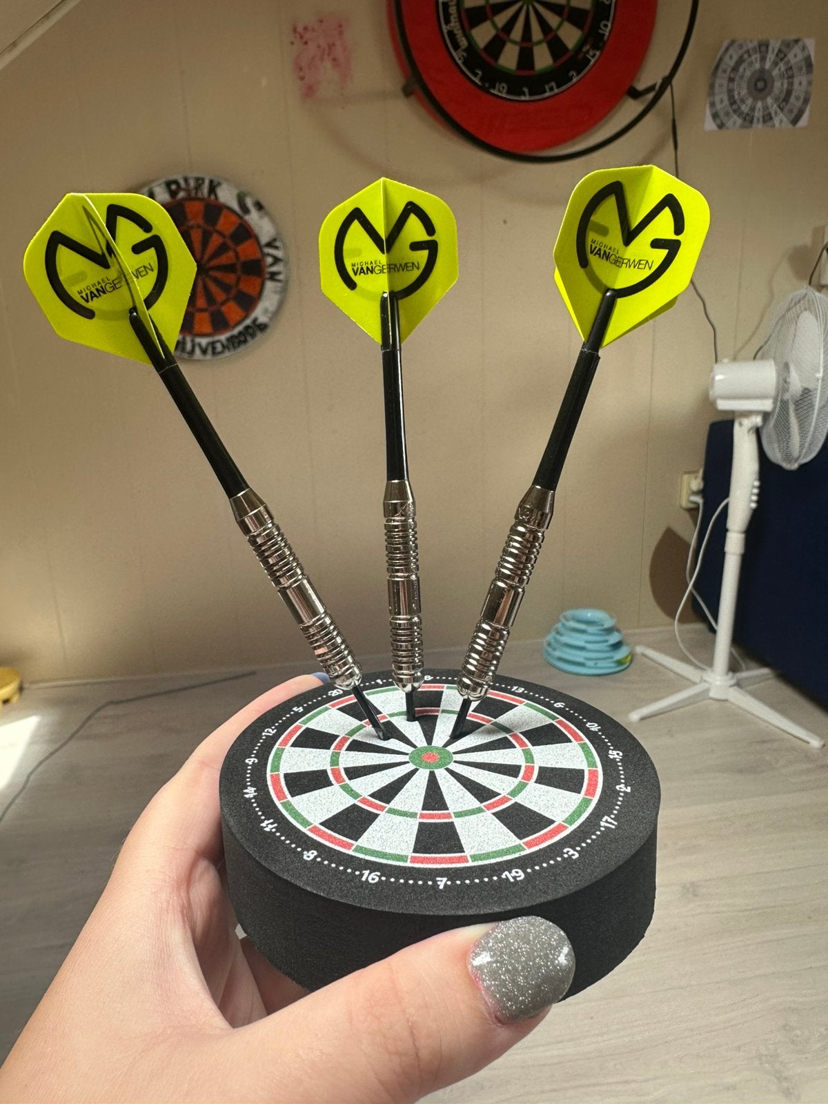 Micheal van Gerwen pijlen 23 gram, Ophalen, Gebruikt, Pijlen