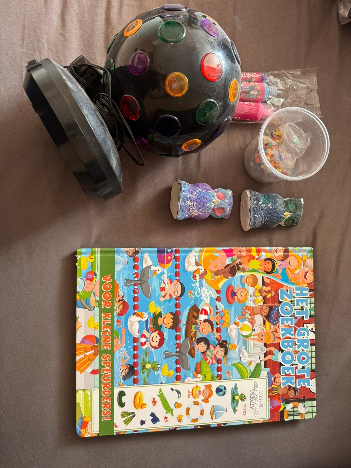 Zoekboek, discolamp, gratis op te halen, Ophalen, Gebruikt, Geen, Geen