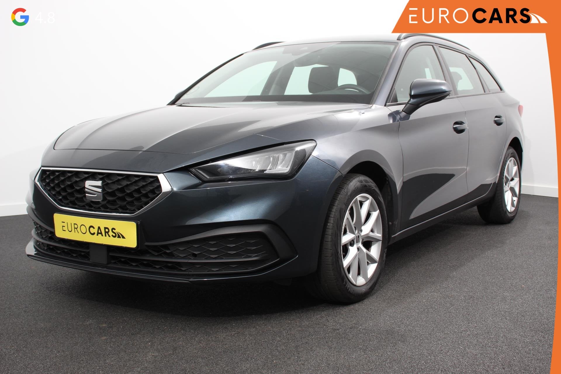 SEAT Leon Sportstourer 1.5 eTSI 150pk DSG Style Navigatie Ap, Auto's, Stof, 4 cilinders, 700 kg, Leon