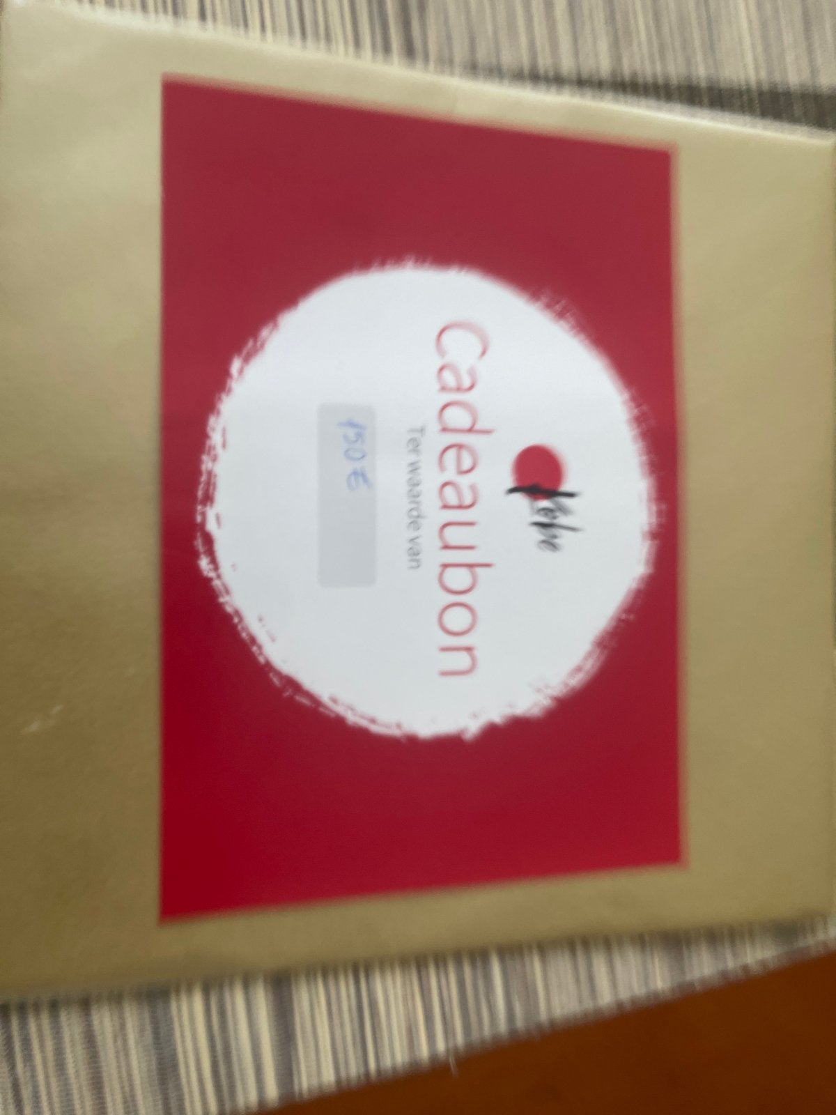 Cadeaubon, Twee personen, Cadeaubon, Overige typen