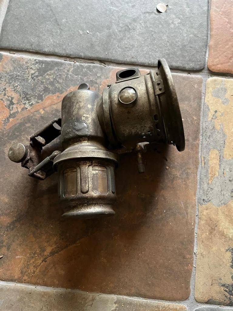 Antieke fietslamp, Ophalen, Voorlicht