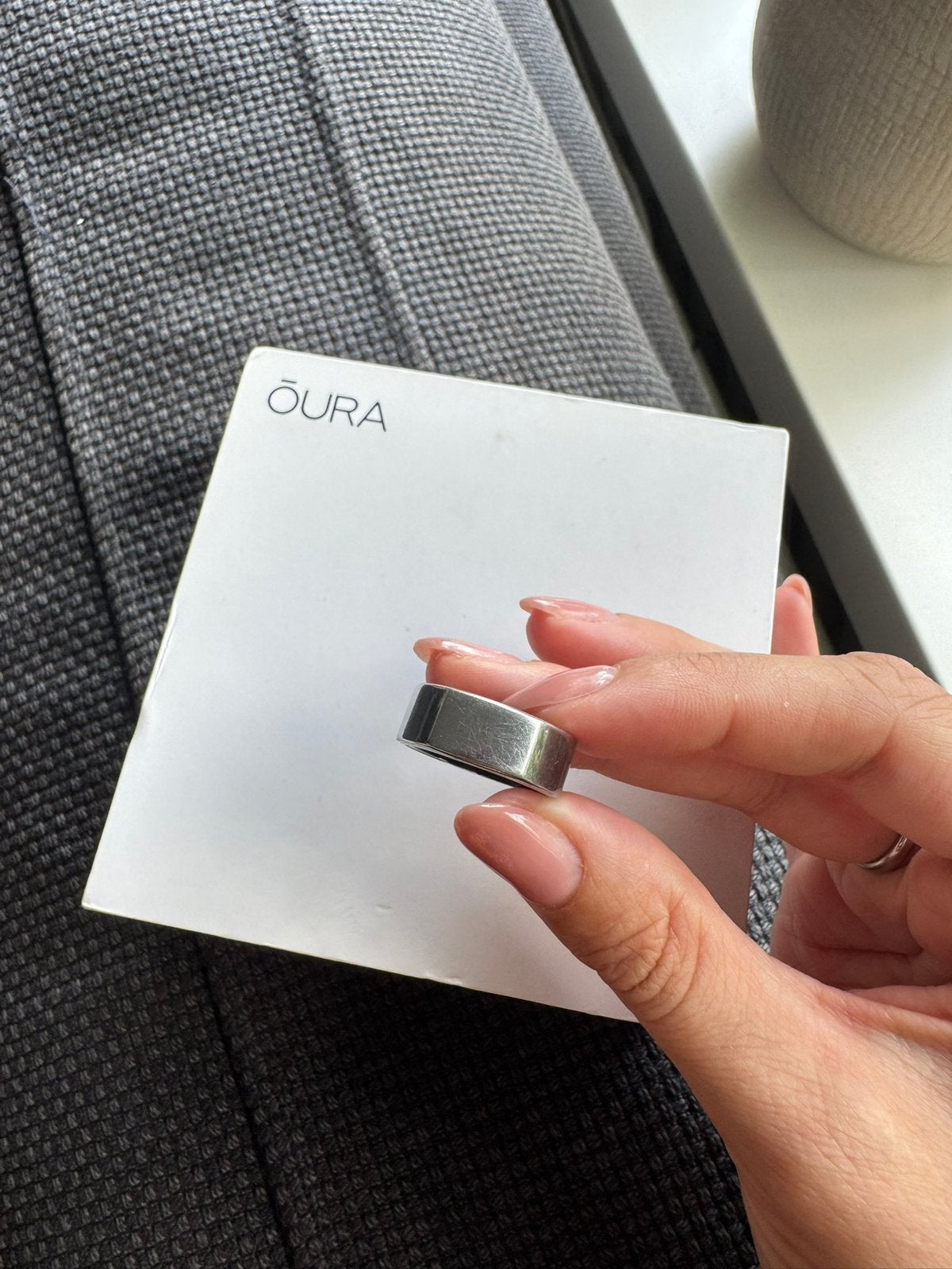 Oura ring gen 3 size 6, Ophalen of Verzenden, Gebruikt, Zilver