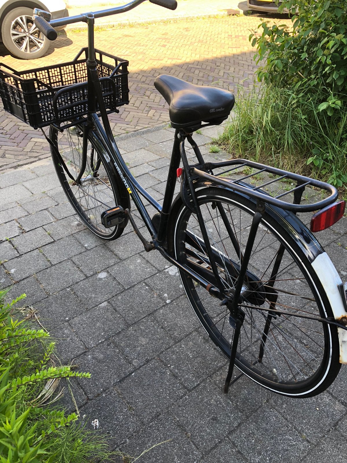 Opa mooi fietssen 28 inch  trug traap komen kijken, Ophalen of Verzenden, Zo goed als nieuw, Overige merken