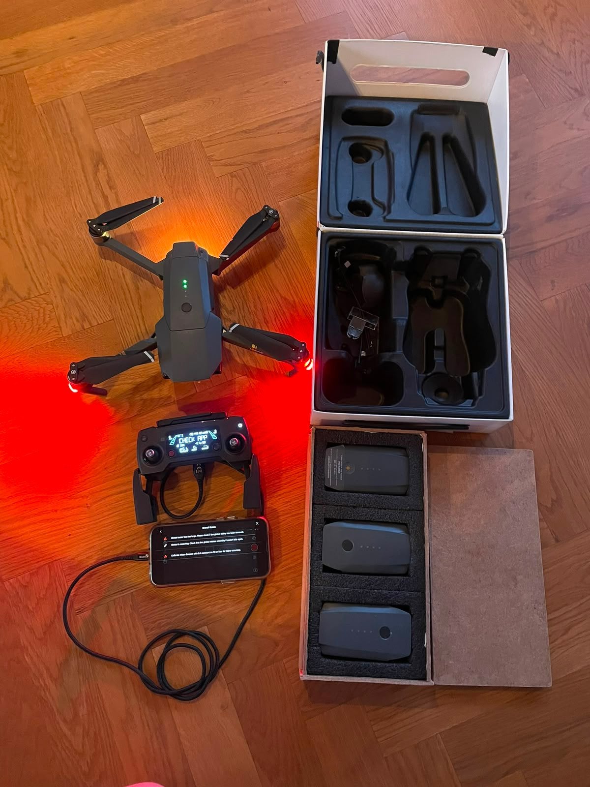 DJI Mavic Pro Fly More Combo – defecte gimbal, Ophalen of Verzenden, Gebruikt