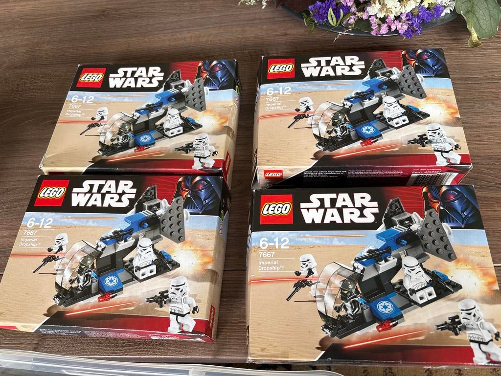Lego Star Wars 7667 Imperial Dropship - Lege Doosjes, Gebruikt, Star Wars, Lego, Accessoire