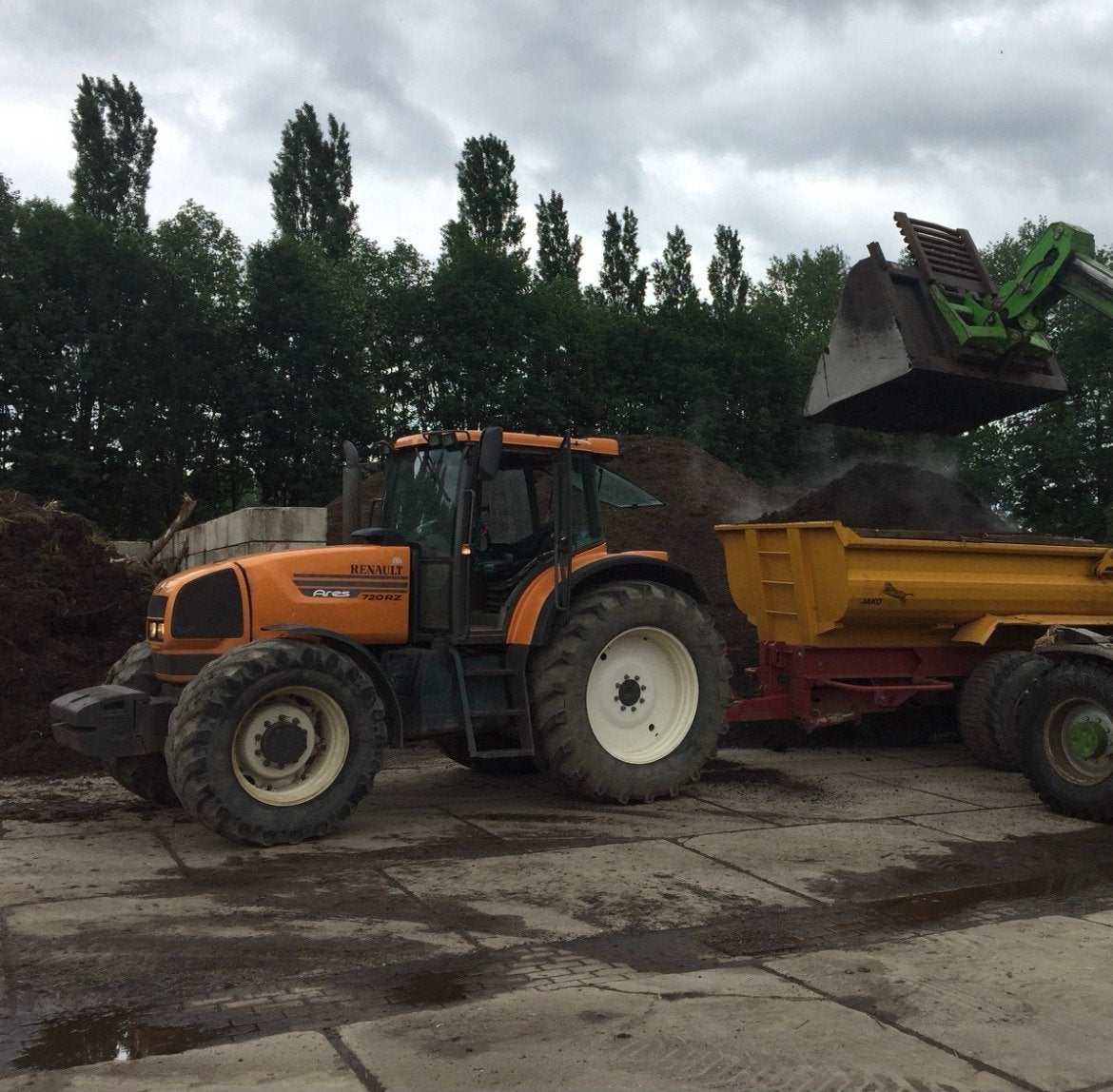 Renault Ares 720 RZ Tractor, Ophalen, Gebruikt, Renault, Meer dan 10000