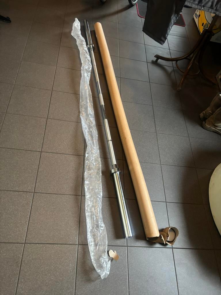 NIEUW - starfit olympische halterstang 220 cm - 20 kg