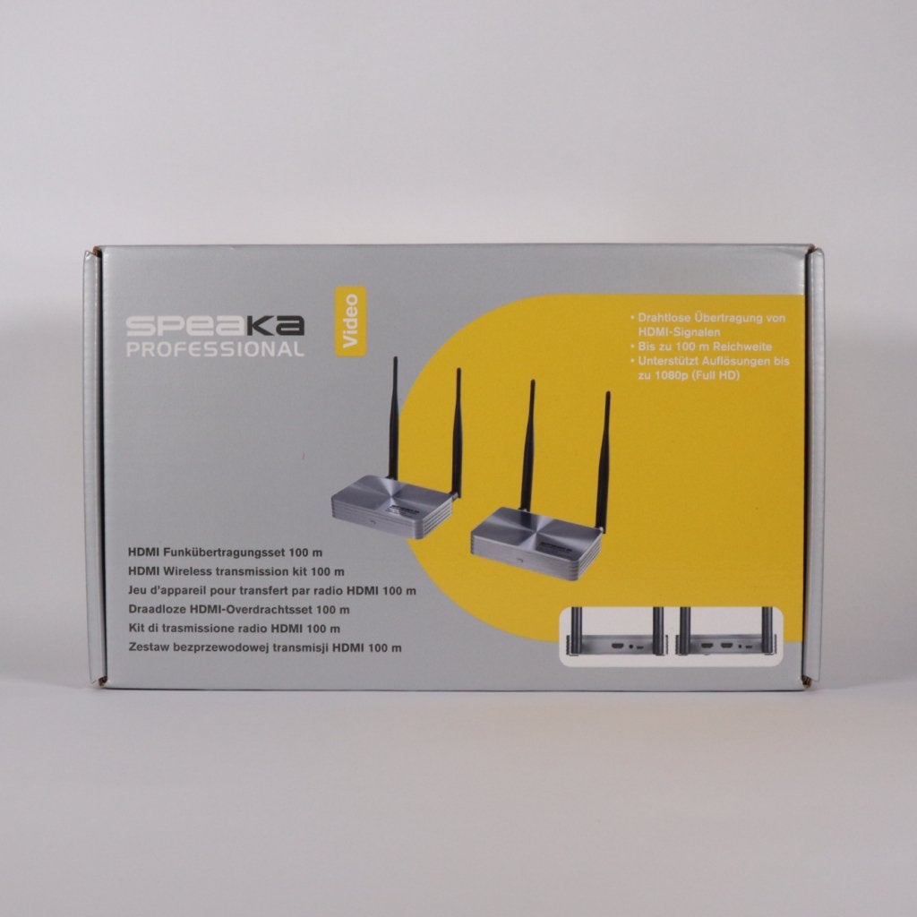 Speaka Professional HDMI Wireless Transmission Kit 100m - Ni, Spectra, Gebruikt, Support@spectra.com, 2725 W. 200 N., Logan, 
UT 84321
USA