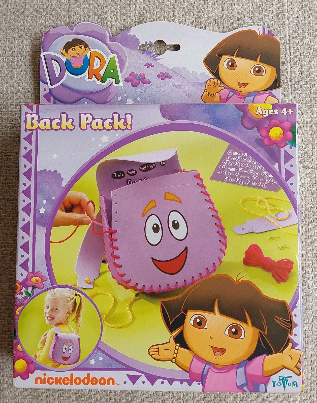 Dora Knutselset - Maak je eigen rugzakje!, Ophalen of Verzenden, Nieuw