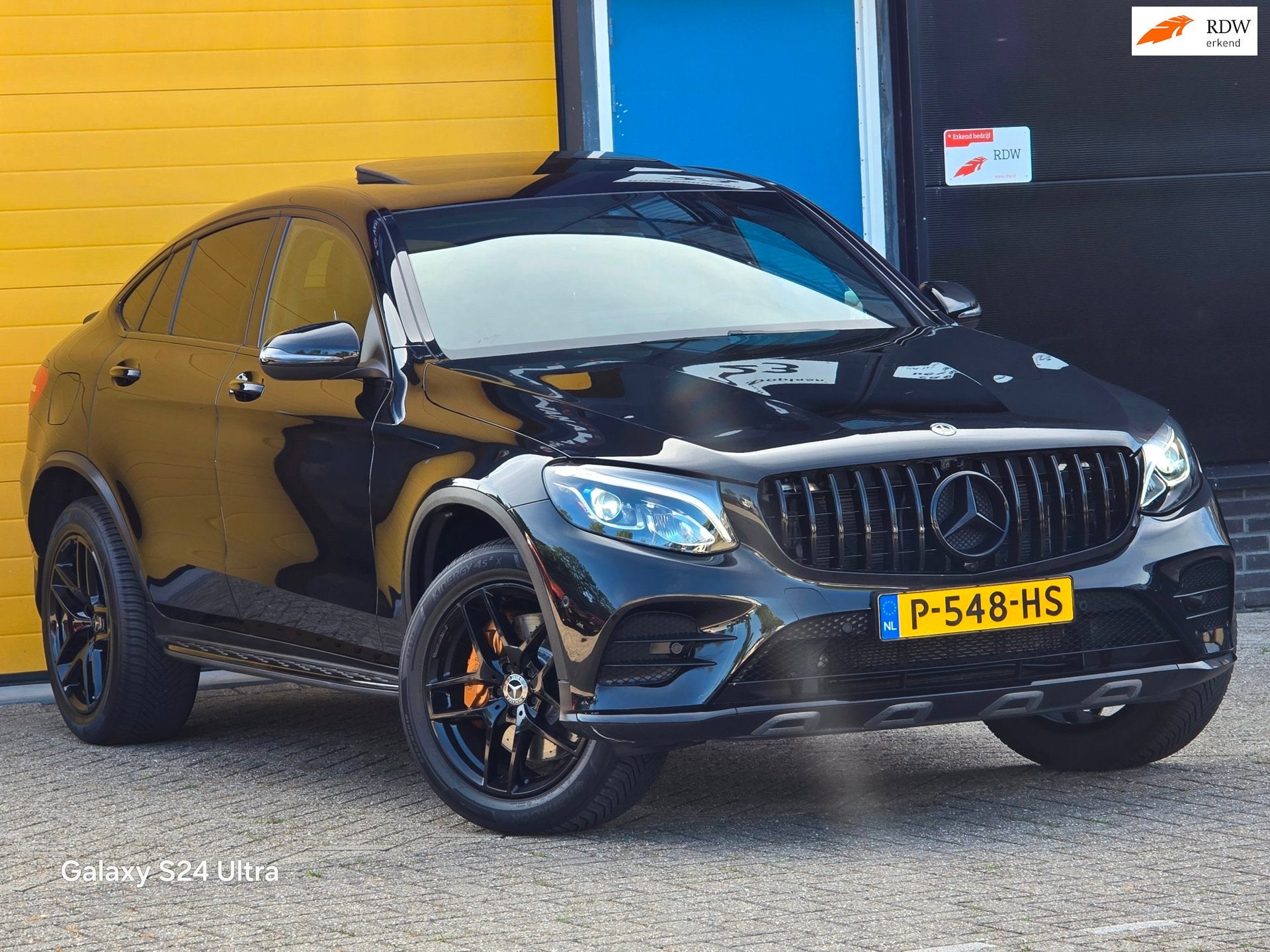 Mercedes-Benz GLC-klasse Coupé 350e 4MATIC AMG 63 Look / Ac, Auto's, Automaat, 1940 kg, Gebruikt, 4 cilinders