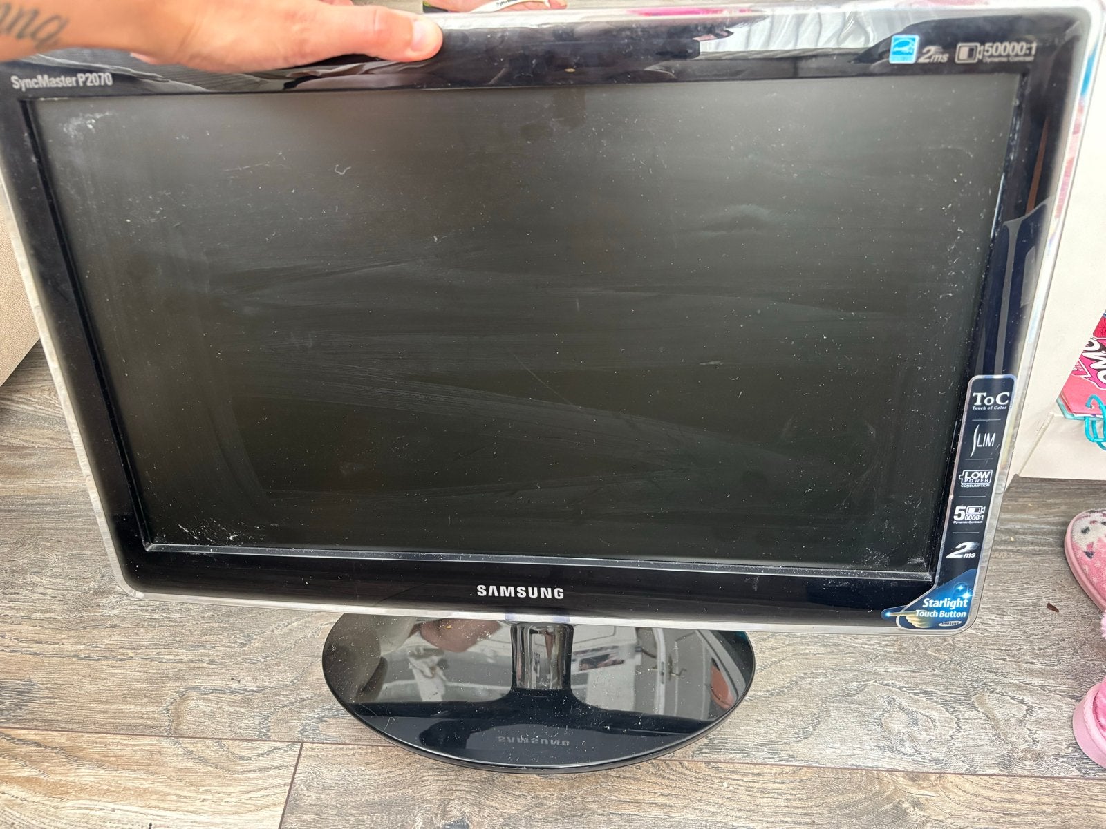 Samsung SyncMaster P2070 Monitor - Gebruikt, Gebruikt, Full HD, Ophalen of Verzenden, DVI