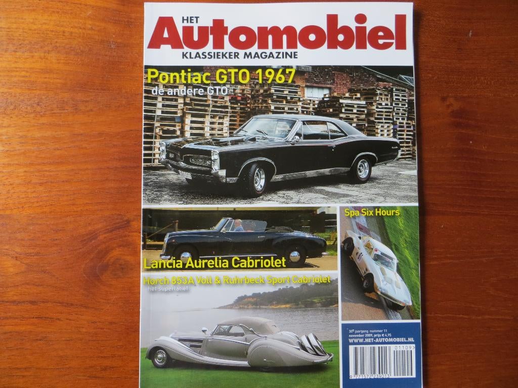 Het Automobiel 11 2009 Lancia Aurelia Morgan 100 jr, Pontiac, Ophalen of Verzenden, Nieuw, Overige merken