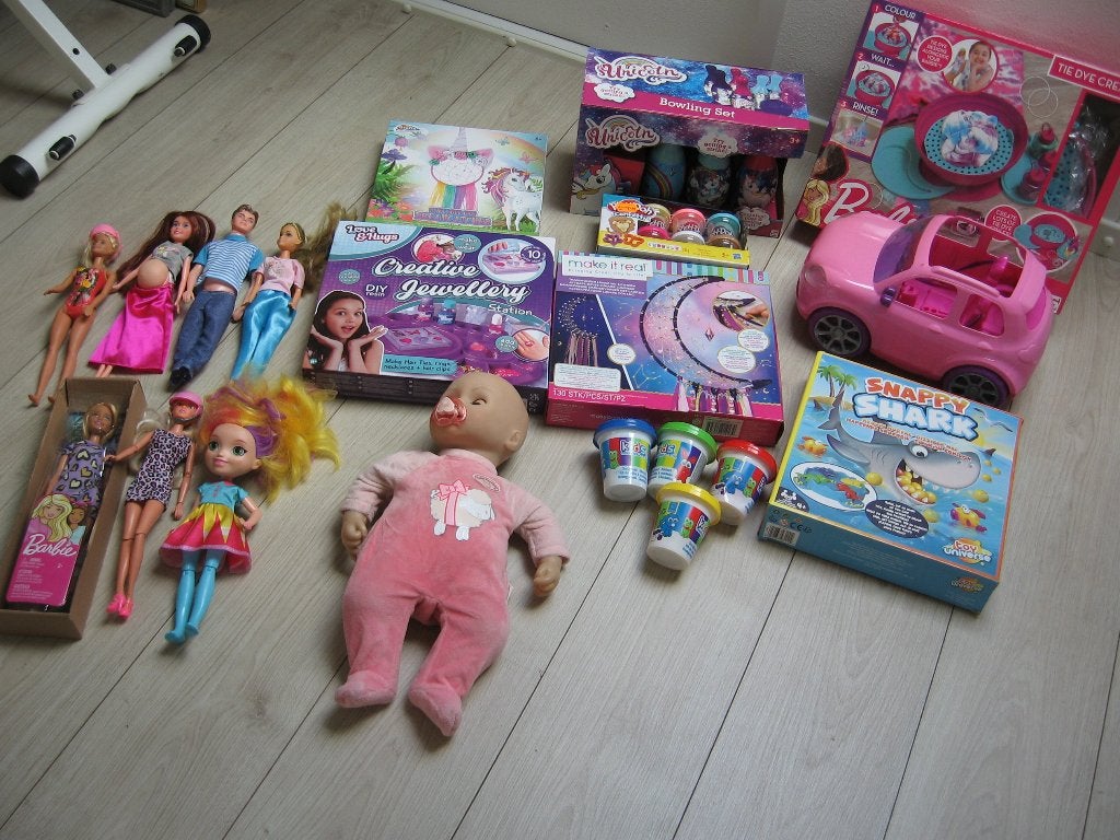 17 x speelgoed nw zgan samen €25,-- 7 barbies baby Annabell, Ophalen of Verzenden, Nieuw