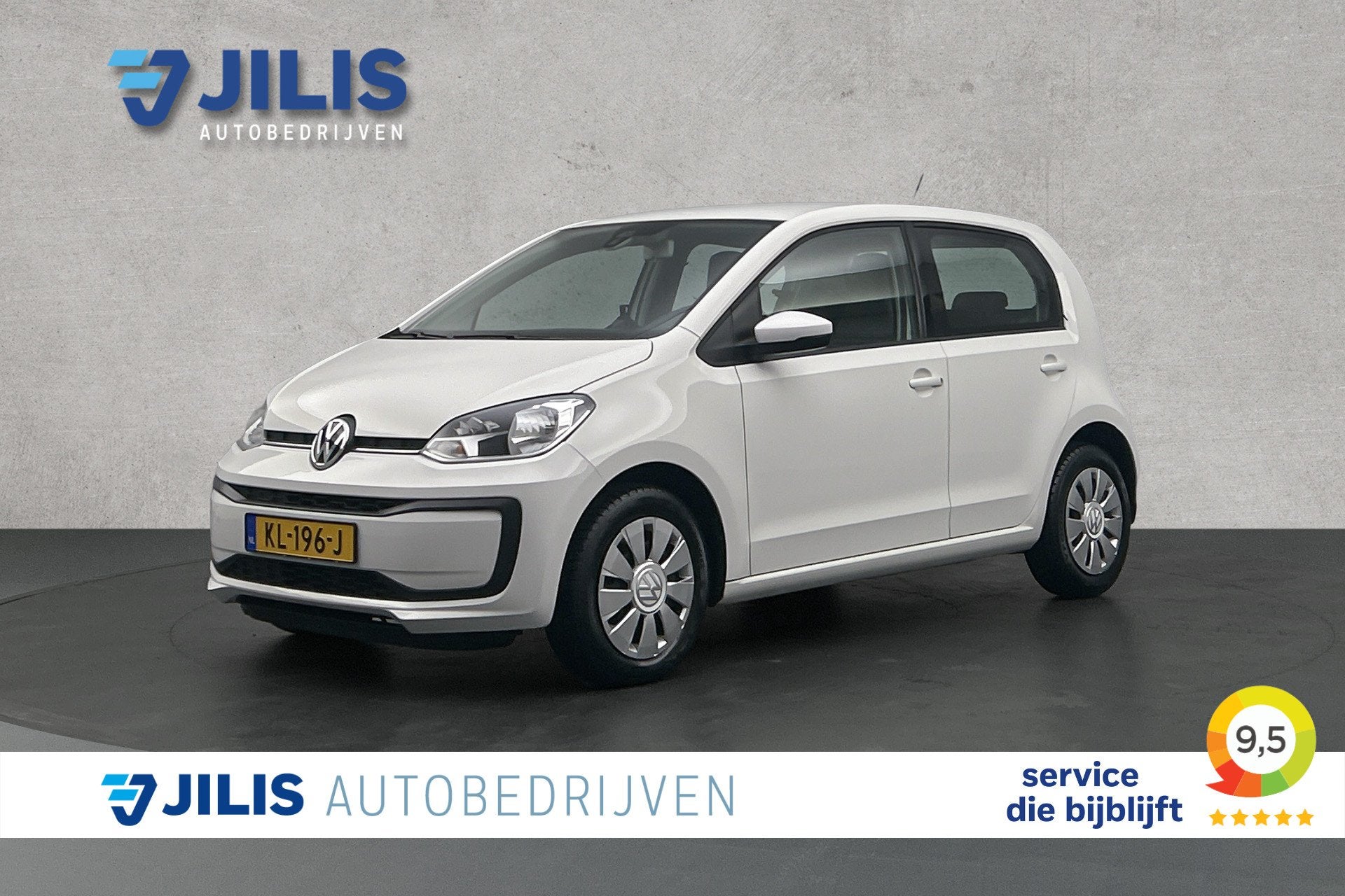 Volkswagen up! 1.0 BMT move up! | Airco | Elektrische ramen, Auto's, Voorwielaandrijving, Stof, Gebruikt, Met garantie (alle)