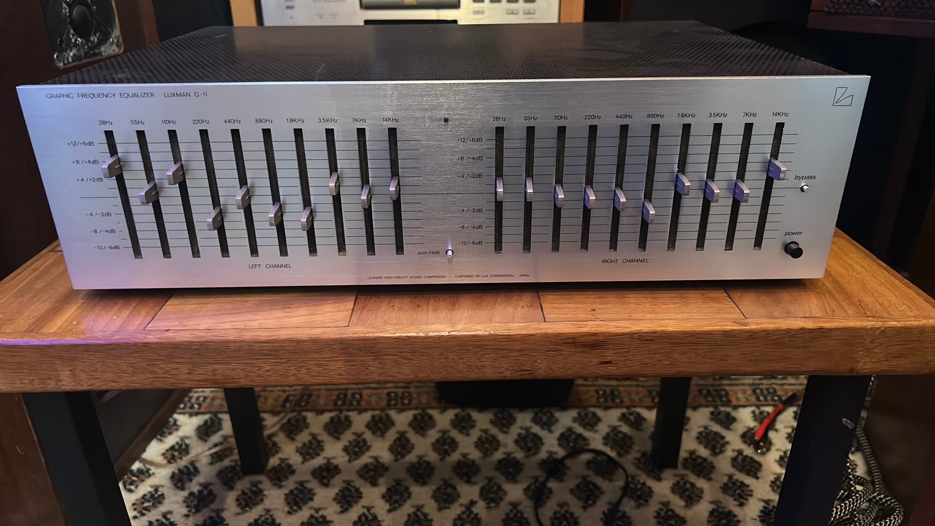 Luxman equalizer G11, Ophalen of Verzenden, Zo goed als nieuw, Stereo, Overige merken