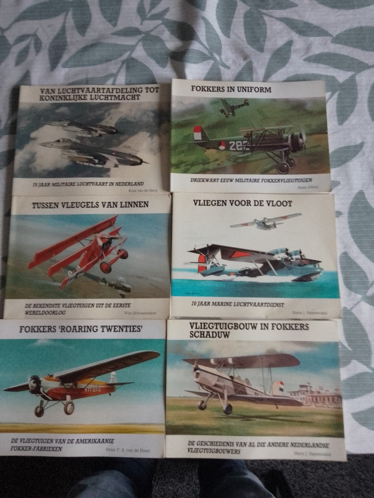 6 Boekjes over vliegtuigen - Fokker, Marine Luchtvaartdienst, Ophalen of Verzenden, Gelezen, Vliegtuig