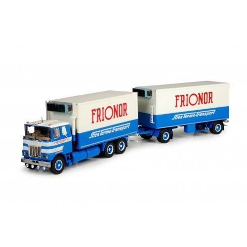 Tekno, Mack F-700, Frionor, Hobby en Vrije tijd, Modelauto's | 1:50, Ophalen of Verzenden, Nieuw, Bus of Vrachtwagen, Tekno