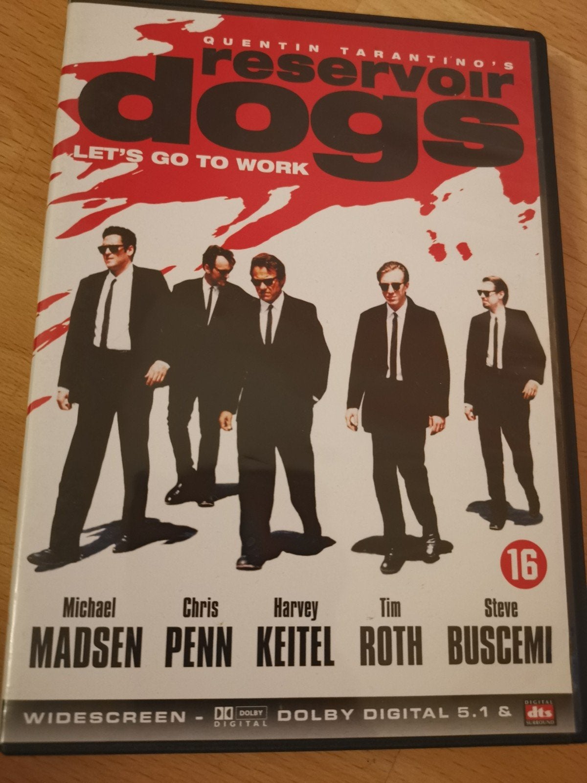 Reservoir Dogs DVD - Quentin Tarantino's Debuutfilm, Maffia en Misdaad, Vanaf 16 jaar, Nederlands, Ophalen of Verzenden