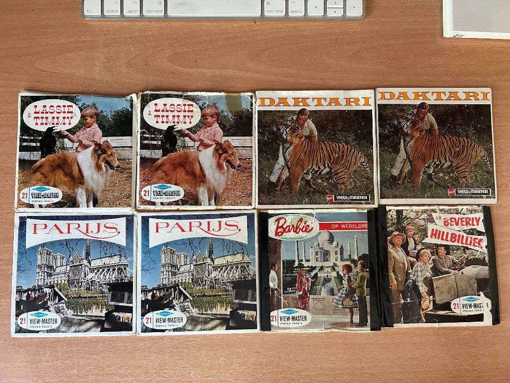 viewmaster schijven, Ophalen of Verzenden, Gebruikt