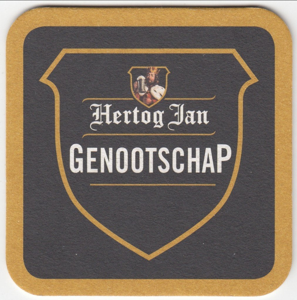1 HERTOG JAN BIERVILTJE, Ophalen of Verzenden, Gebruikt, Viltje(s), Hertog Jan