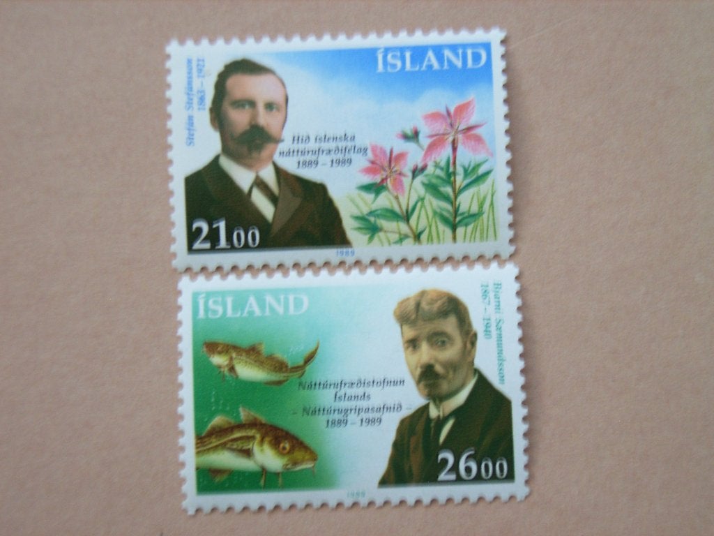 KZ  IJsland 710-711 Pf, Postzegels en Munten, Ophalen of Verzenden, IJsland, Postfris