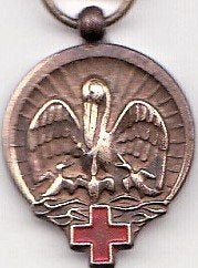 RODE KRUIS BLOEDDONORMEDAILLE   MINIATUUR, Postzegels en Munten, Ophalen of Verzenden, Overige materialen