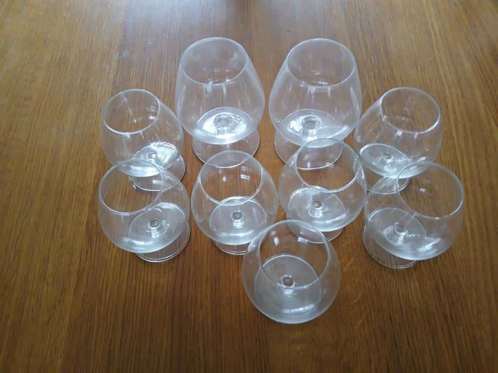 Cognac glazen, Verzamelen, Glas en Borrelglaasjes, Ophalen of Verzenden, Zo goed als nieuw, Overige typen