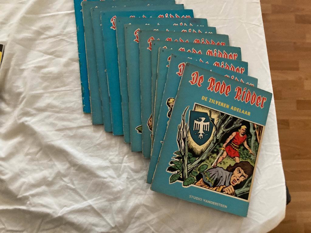 213 x De Rode Ridder strips, Boeken, Stripboeken, Gelezen, Meerdere stripboeken, Ophalen