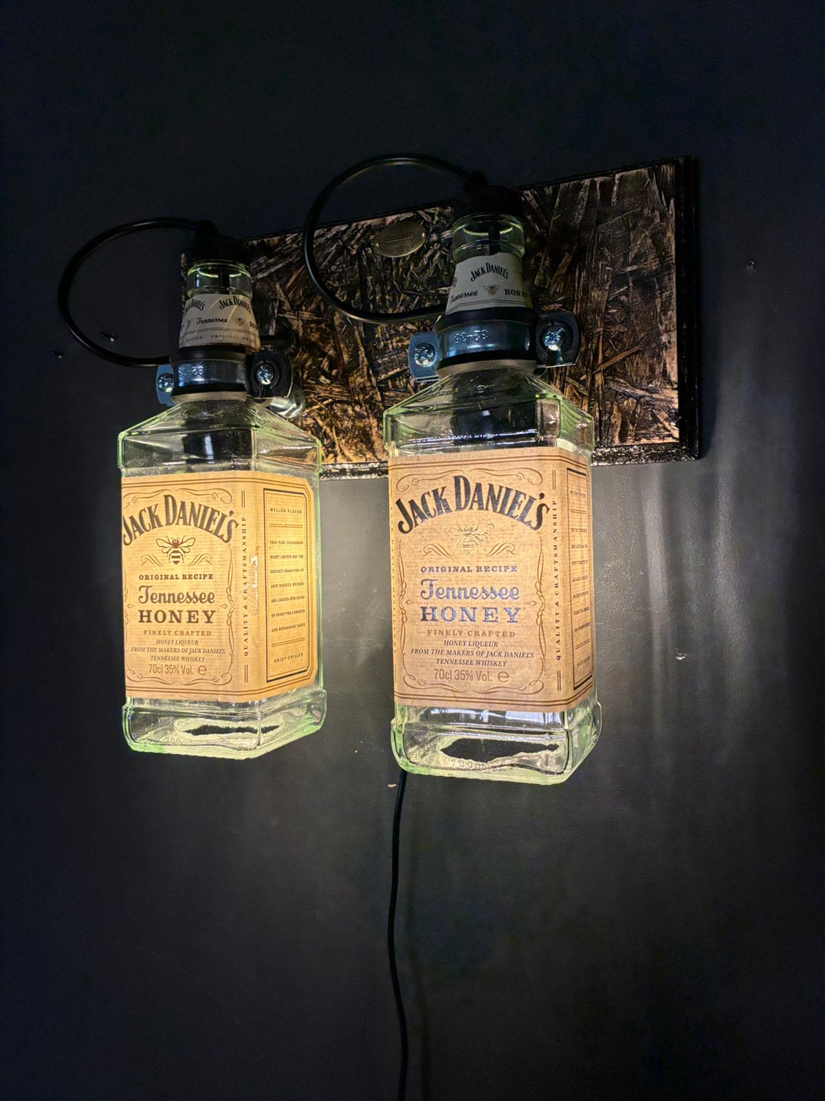 Jack Daniel’s honey Wandlamp, Met schakelaar, Nieuw, Wandlamp, Glas