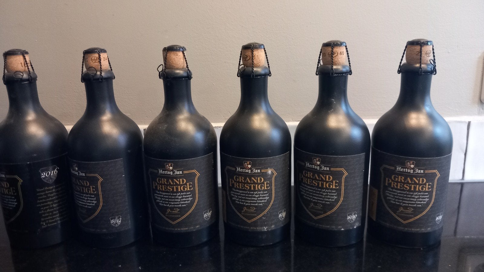 kruikje Grand Prestige Hertogjan 2017-2021, Verzamelen, Ophalen of Verzenden, Nieuw, Flesje(s), Hertog Jan