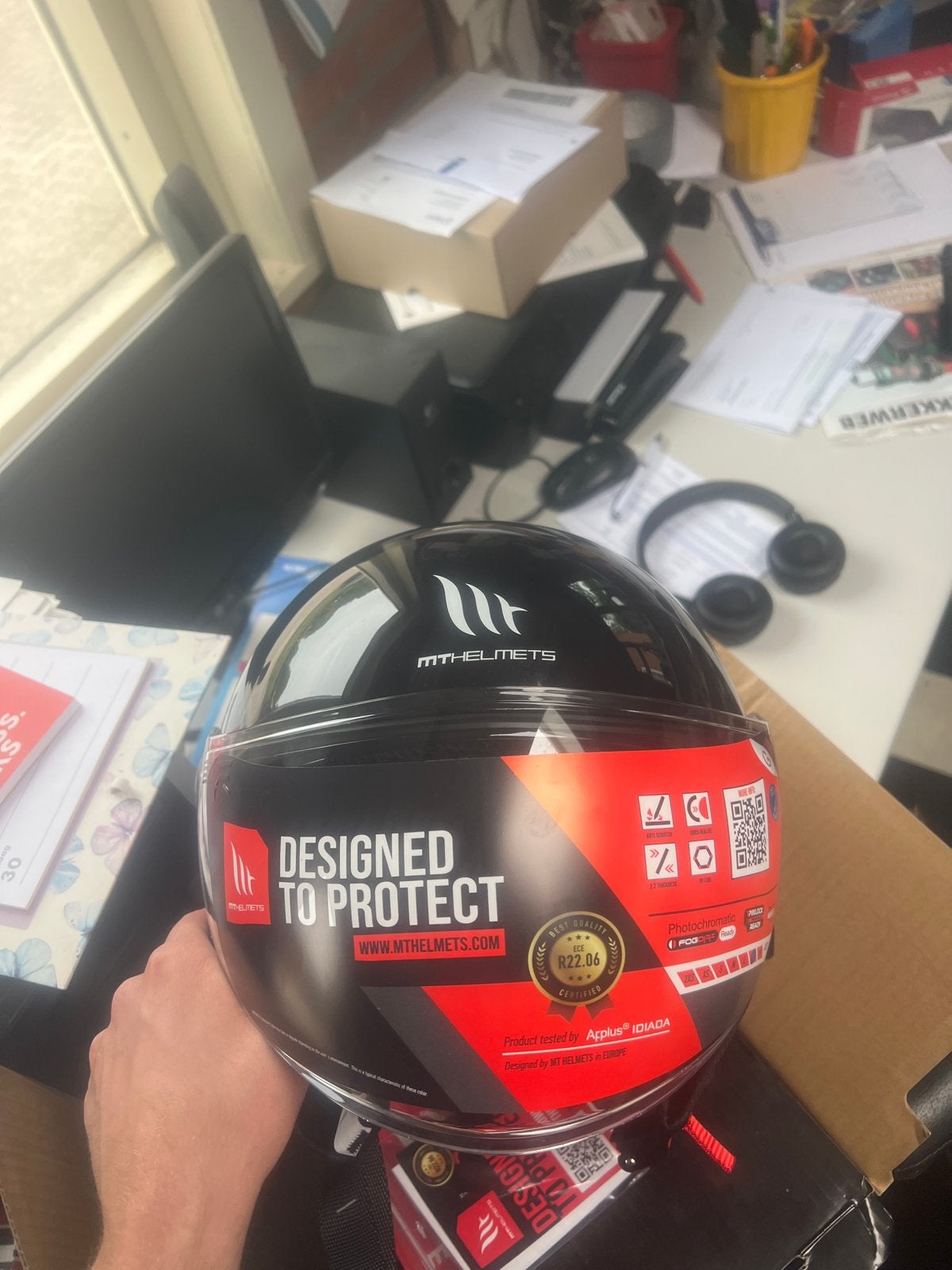 MT Helmets Integraalhelm - Nieuw met kaartje, Ophalen of Verzenden, Nieuw met kaartje, Integraalhelm, Overige merken