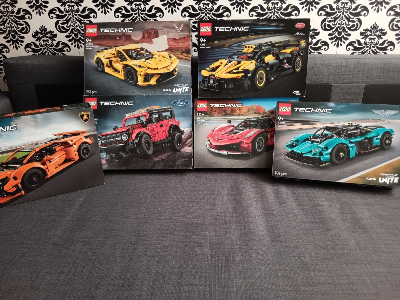 Lego technic 6 sets, Kinderen en Baby's, Speelgoed | Speelgoedvoertuigen, Ophalen of Verzenden, Zo goed als nieuw