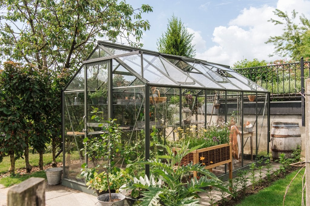 Tuinkas kopen? Ruime keuze vanaf €449! Snelle levering!, Ophalen of Verzenden, Glas, Aluminium, Kweekkas