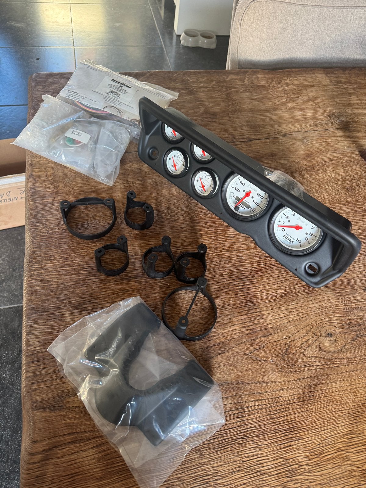 AutoMeter Phantom tellerset – Mopar A-Body / Universeel, Ophalen of Verzenden, Nieuw