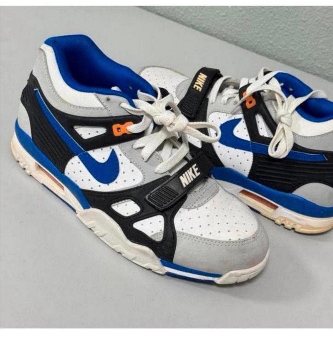 Nike Air Trainer 3 Auburn Pure Platinum Orange Bo Jackson, Blauw, Ophalen of Verzenden, H, H