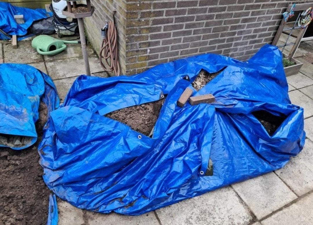 Tegen betaling afvoeren. Ophoogzand/Tuinaarde, Ophalen, Gebruikt, Ophoogzand