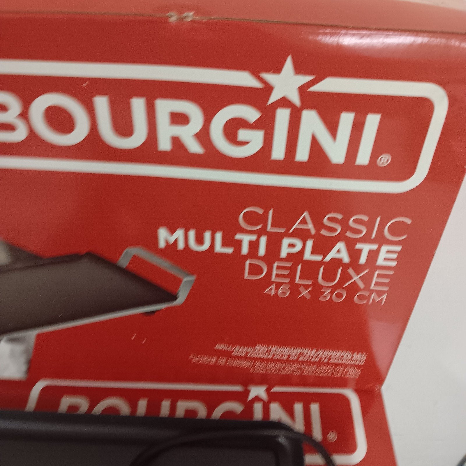 Bourgini multi plate de luxe, 2 stuks, 1x gebruikt, Ophalen of Verzenden, Zo goed als nieuw, Tafelgrill