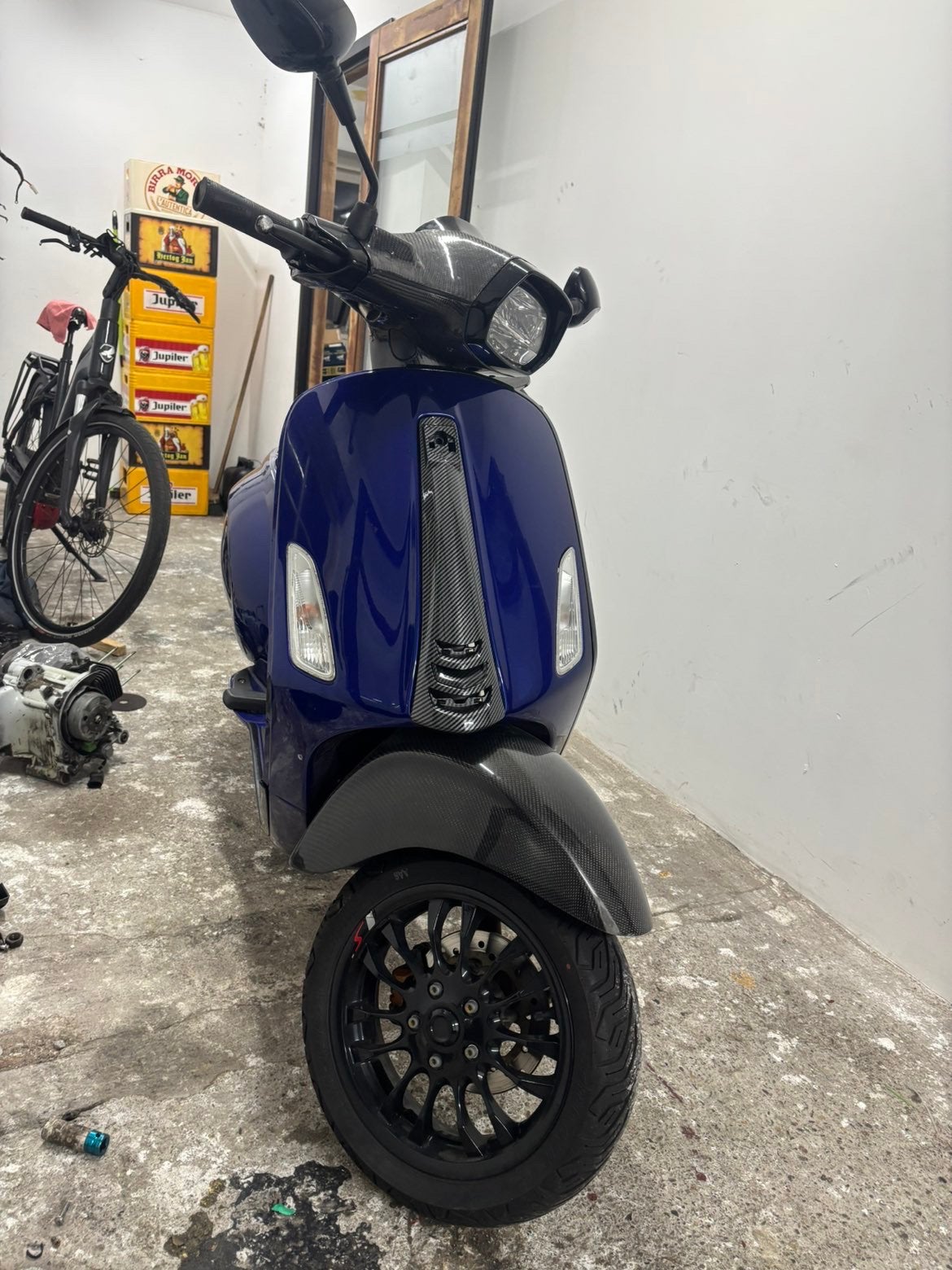 Vespa sprint iget blok + 80cc 2v blok met wok, Fietsen en Brommers, Ophalen, Zo goed als nieuw, Benzine, Overige modellen