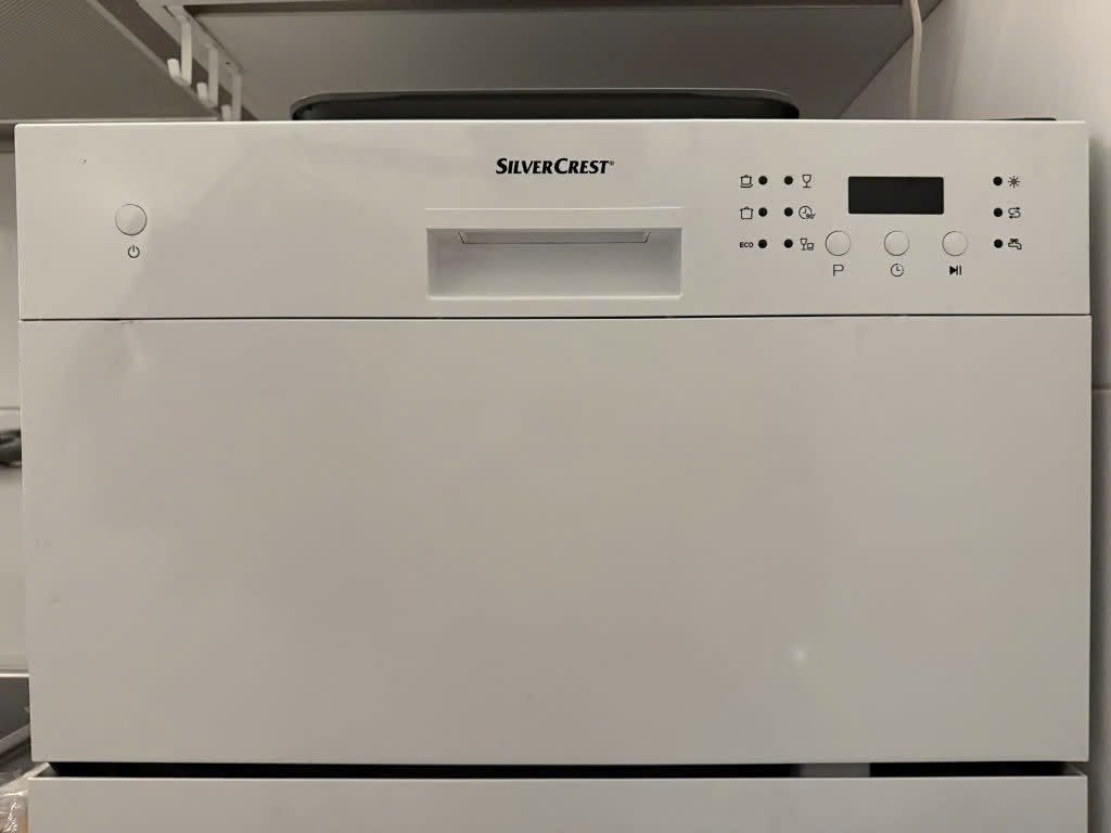 Silvercrest vaatwasser tafelmodel klein, Witgoed en Apparatuur, Ophalen of Verzenden, Zo goed als nieuw, Minder dan 85 cm