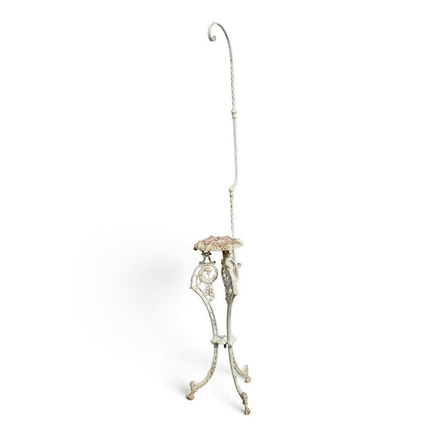 Plantentafel, Minder dan 55 cm, Gebruikt, Metaal of Aluminium, Rond
