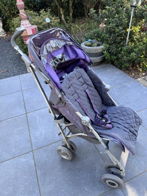 Te koop Maclaren Buggy, Ophalen of Verzenden, Gebruikt, Maclaren, Verstelbare rugleuning