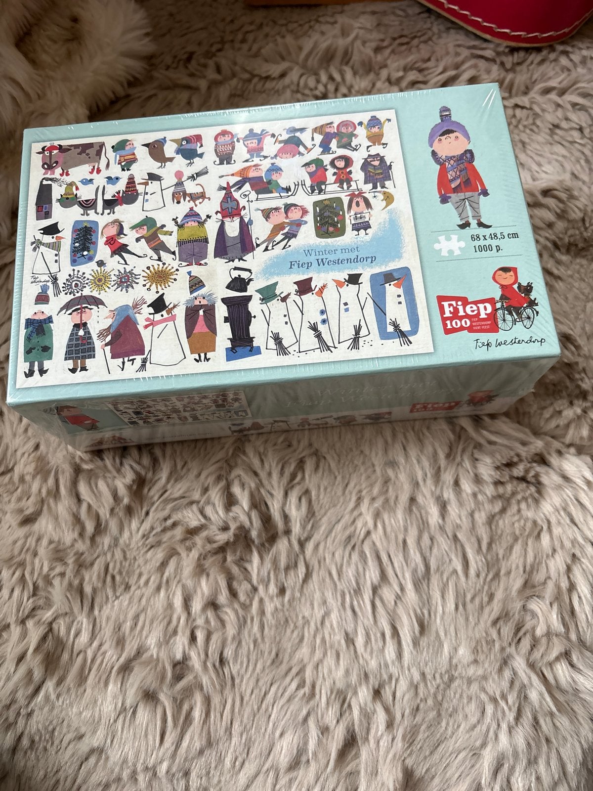 Nieuw Fiep Westendorp Winter Puzzel 1000 stukjes, Ophalen of Verzenden, 500 t/m 1500 stukjes, Nieuw, Legpuzzel