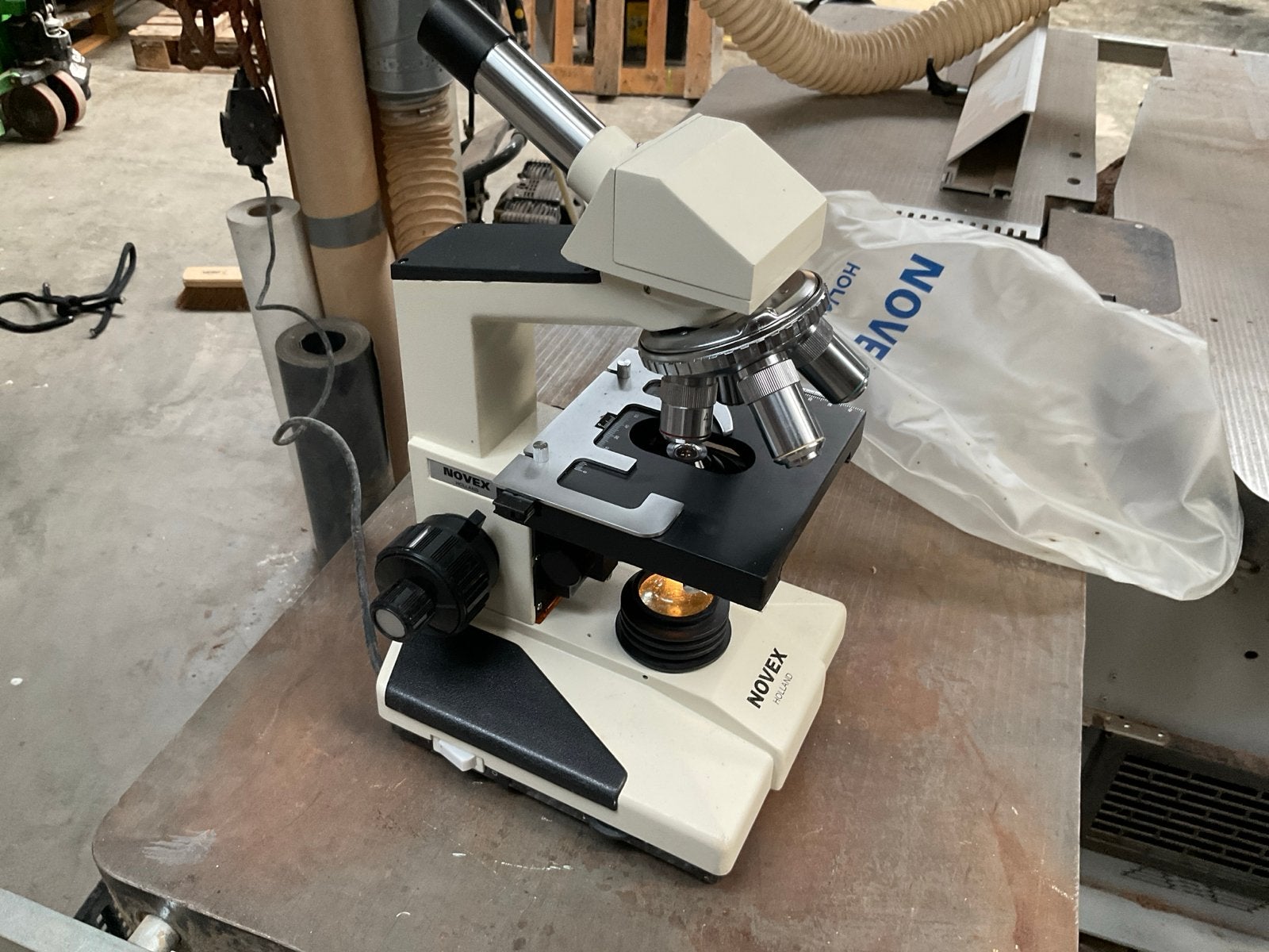 Novex Holland K-Range Biologische Microscoop, Ophalen, Gebruikt, 400x tot 1000x, Biologische microscoop