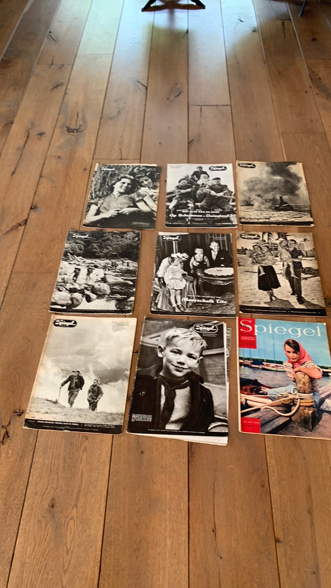 Tijdschriften spiegel, Ophalen, 1980 tot heden, Tijdschrift