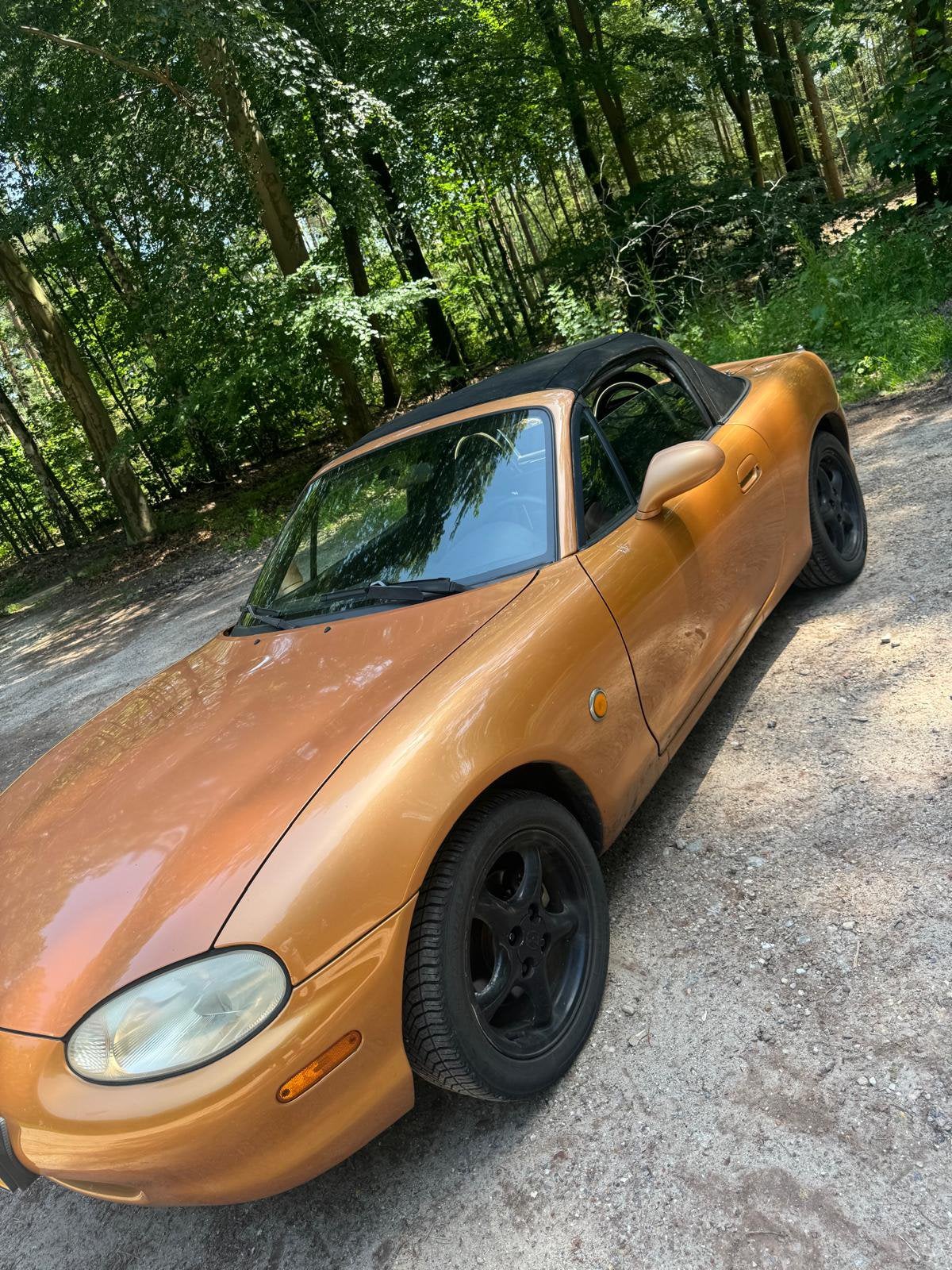 Mazda MX-5 1.6 I 1999, Achterwielaandrijving, 40 €/maand, Cabriolet, 990 kg